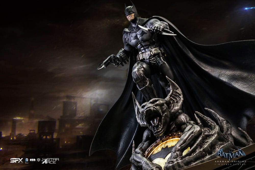 Batman Arkham Statue 1/8 Batman Arkham Origin Deluxe Version 42cm - Scale Statue - Star Ace Toys - Hobby Figures UK