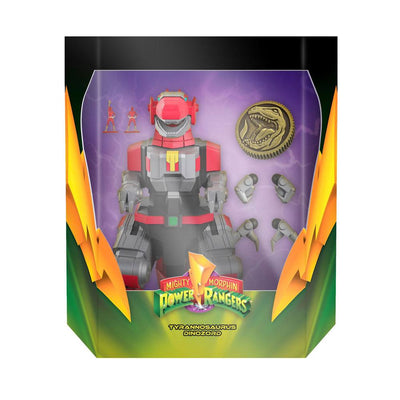 Mighty Morphin Power Rangers Ultimates Action Figure Tyrannosaurus Dinozord 20cm - Action Figures - Super7 - Hobby Figures UK