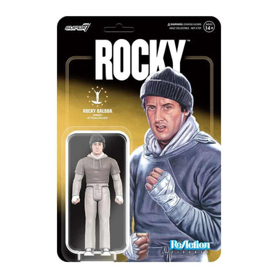 Rocky ReAction Action Figure Rocky Balbloa Workout 10cm - Action Figures - Super7 - Hobby Figures UK