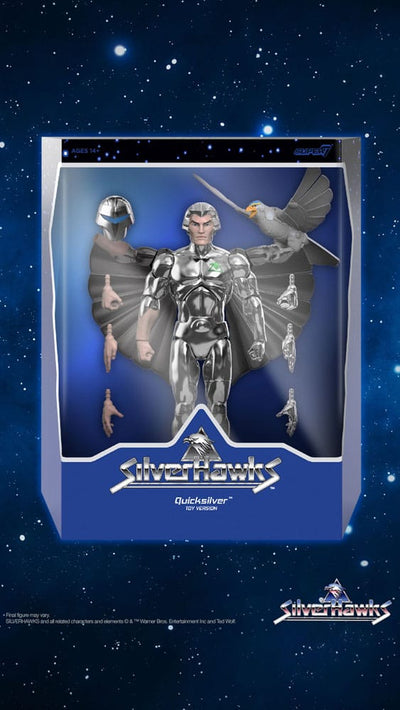 SilverHawks Ultimates Action Figure Quicksilver (Toy Version) 18cm - Action Figures - Super7 - Hobby Figures UK