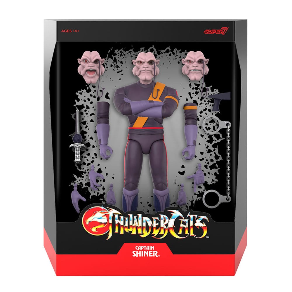 Thundercats Ultimates Action Figure Captain Shiner Wave 8 18cm - Action Figures - Super7 - Hobby Figures UK