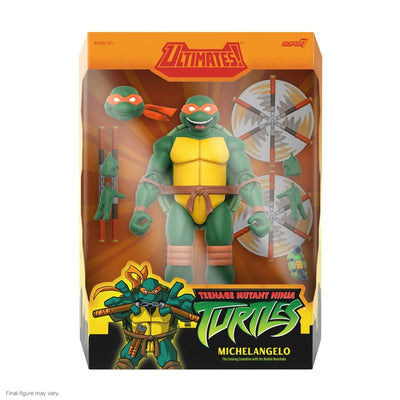 Teenage Mutant Ninja Turtles Ultimates Action Figure Wave 12 Michelangelo 18cm - Action Figures - Super7 - Hobby Figures UK
