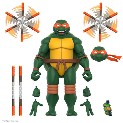 Teenage Mutant Ninja Turtles Ultimates Action Figure Wave 12 Michelangelo 18cm - Action Figures - Super7 - Hobby Figures UK