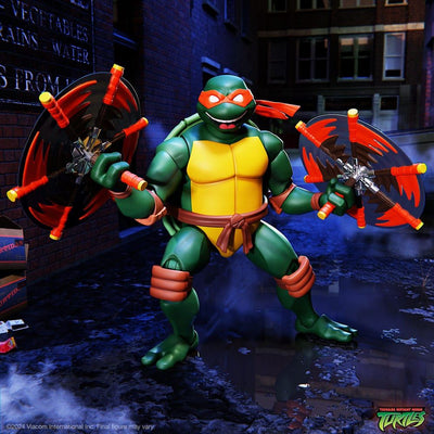 Teenage Mutant Ninja Turtles Ultimates Action Figure Wave 12 Michelangelo 18cm - Action Figures - Super7 - Hobby Figures UK