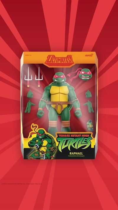 Teenage Mutant Ninja Turtles Ultimates Action Figure Wave 12 Raphael 18cm - Action Figures - Super7 - Hobby Figures UK