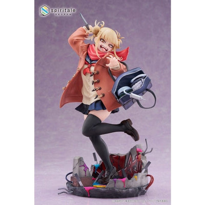 My Hero Academia PVC Statue 1/7 Himiko Toga Duffel Coat Ver. 27cm - Scale Statue - Taito Prize - Hobby Figures UK