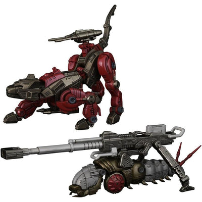 Zoids Plastic Model Kits 2-Pack 1/100 RMZ-010 Canoly Molga & Hell Cat Base Guards Sets 20cm - Action Figures - Takara Tomy - Hobby Figures UK