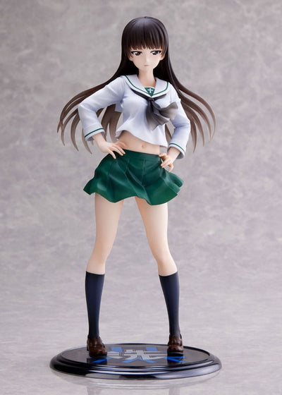 Girls und Panzer Senshadou Daisakusen! PVC Statue 1/7 Shiho Nishizumi Oarai Girls High 25cm - Scale Statue - Wave Corporation - Hobby Figures UK