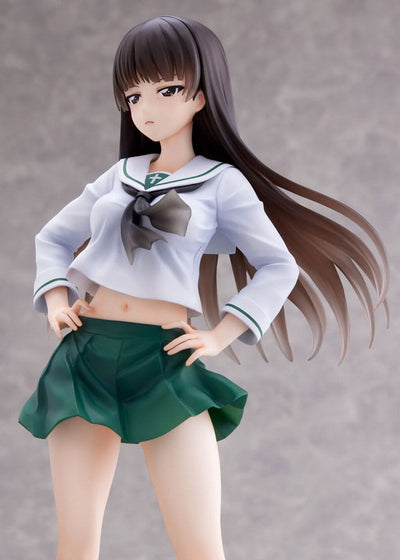 Girls und Panzer Senshadou Daisakusen! PVC Statue 1/7 Shiho Nishizumi Oarai Girls High 25cm - Scale Statue - Wave Corporation - Hobby Figures UK