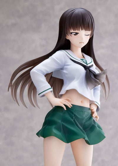 Girls und Panzer Senshadou Daisakusen! PVC Statue 1/7 Shiho Nishizumi Oarai Girls High 25cm - Scale Statue - Wave Corporation - Hobby Figures UK