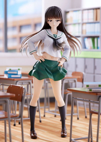 Girls und Panzer Senshadou Daisakusen! PVC Statue 1/7 Shiho Nishizumi Oarai Girls High 25cm - Scale Statue - Wave Corporation - Hobby Figures UK
