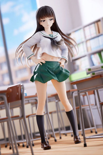 Girls und Panzer Senshadou Daisakusen! PVC Statue 1/7 Shiho Nishizumi Oarai Girls High 25cm - Scale Statue - Wave Corporation - Hobby Figures UK