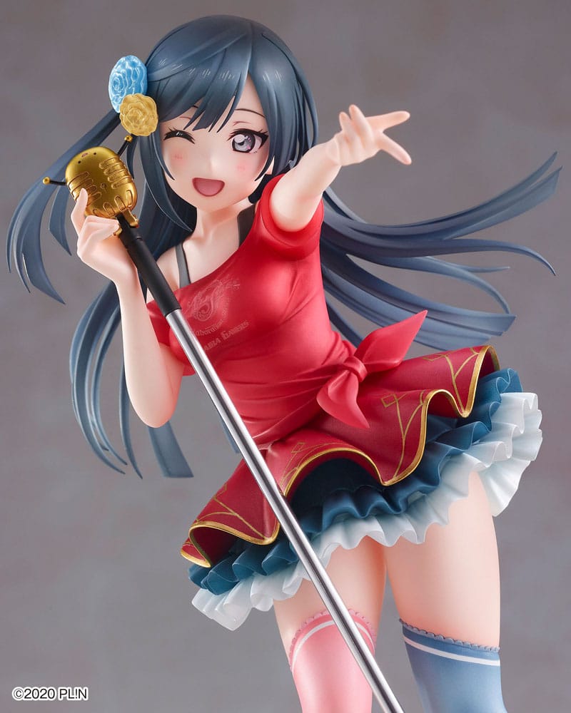Love Live! Nijigasaki High School Idol Club PVC Statue 1/7 Odaiba Gamers Signboard Girl Setsuna Yuki 21cm - Scale Statue - Wave - Hobby Figures UK