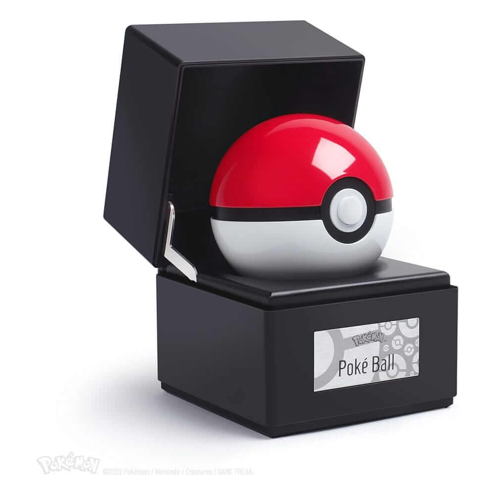 Pokémon Diecast Metal Replica Poké Ball - Scale Statue - Wand Company - Hobby Figures UK