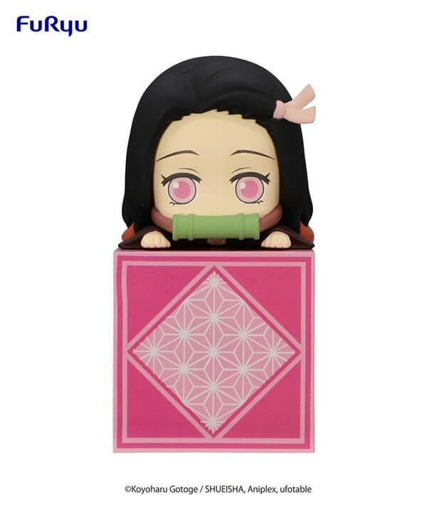Demon Slayer: Kimetsu no Yaiba Hikkake PVC Statue Kamado Nezuko A 10cm - Mini Figures - Furyu - Hobby Figures UK