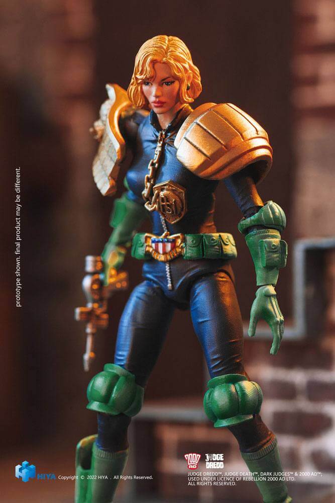 2000 AD Exquisite Mini Action Figure 1/18 Judge Anderson 10cm - Action Figures - Hiya Toys - Hobby Figures UK