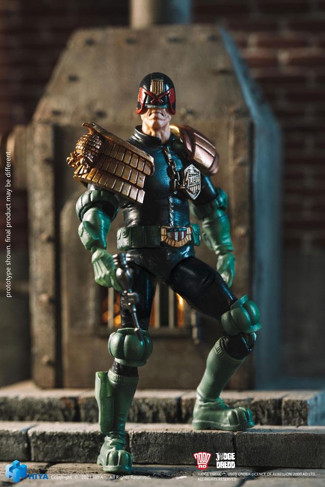2000 AD Exquisite Mini Action Figure 1/18 Judge Dredd 10cm – Hobby