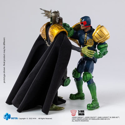2000 AD Exquisite Mini Action Figure 1/18 Judge Dredd Gaze Into The Fist of Dredd 10cm - Action Figures - Hiya Toys - Hobby Figures UK