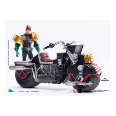 2000 AD Exquisite Mini Action Figure 1/18 Judge Dredd & Lawmaster MK 2 Set 10cm - Action Figures - Hiya Toys - Hobby Figures UK
