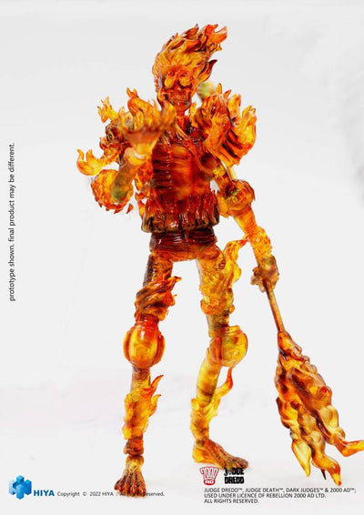 2000 AD Exquisite Mini Action Figure 1/18 Judge Fire 11cm - Action Figures - Hiya Toys - Hobby Figures UK