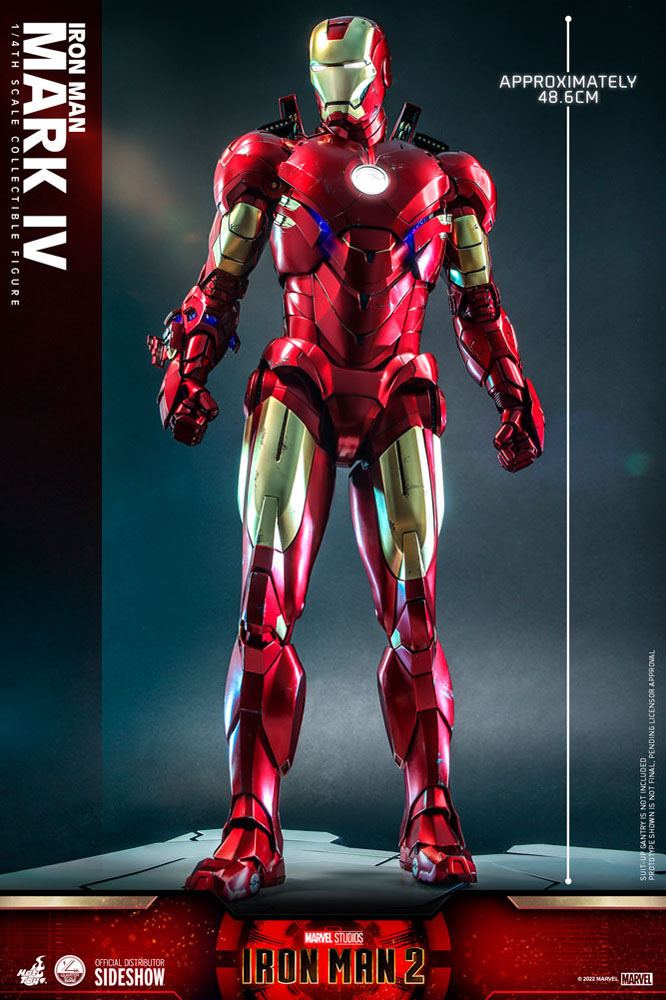 Iron Man 2 Action Figure 1 4 Iron Man Mark IV 49cm