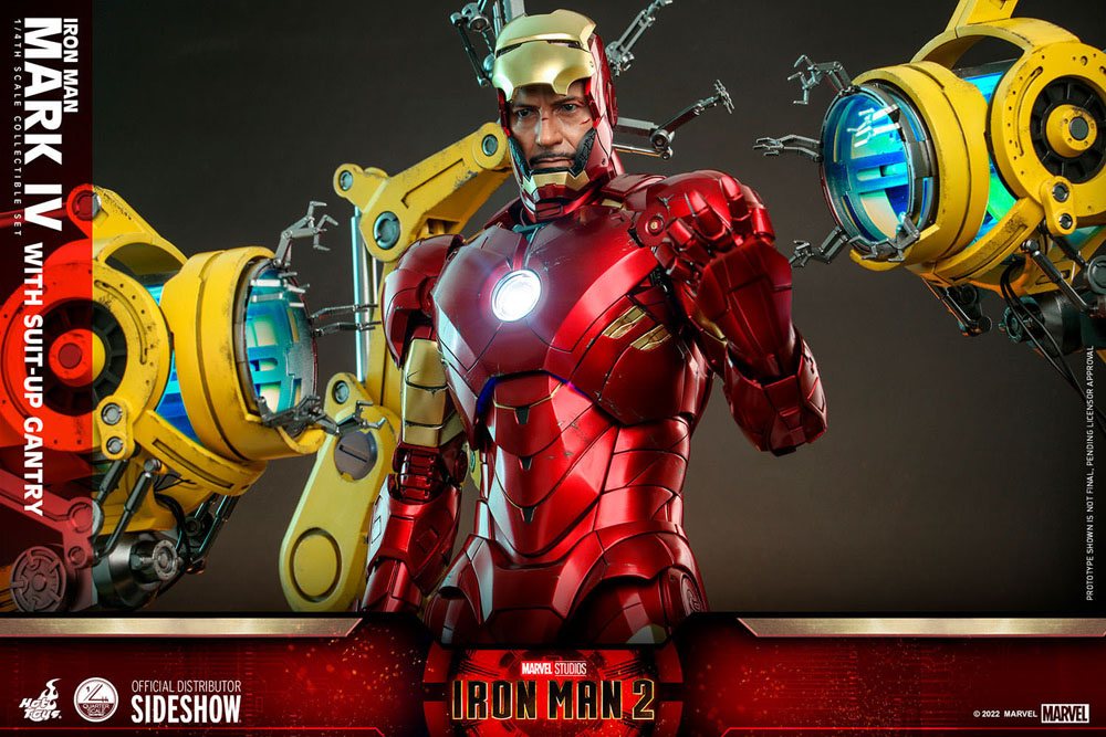 Iron Man Action Figure 1/4 Iron Man Mark IV with – Hobby Figures