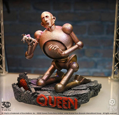 Queen 3D Vinyl Statue Queen Robot (News of the World) 20 x 21 x 24 cm - Scale Statue - Knucklebonz - Hobby Figures UK
