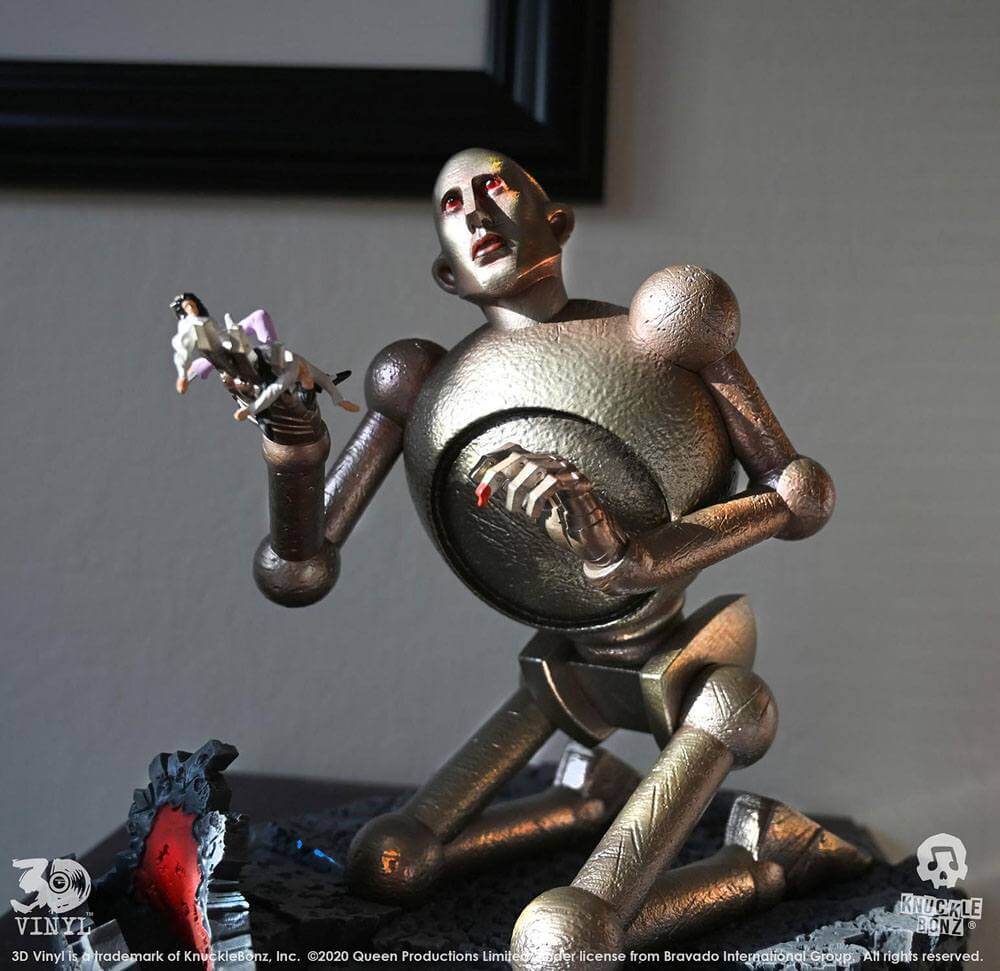 Queen 3D Vinyl Statue Queen Robot (News of the World) 20 x 21 x 24 cm - Scale Statue - Knucklebonz - Hobby Figures UK