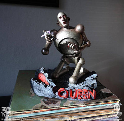 Queen 3D Vinyl Statue Queen Robot (News of the World) 20 x 21 x 24 cm - Scale Statue - Knucklebonz - Hobby Figures UK