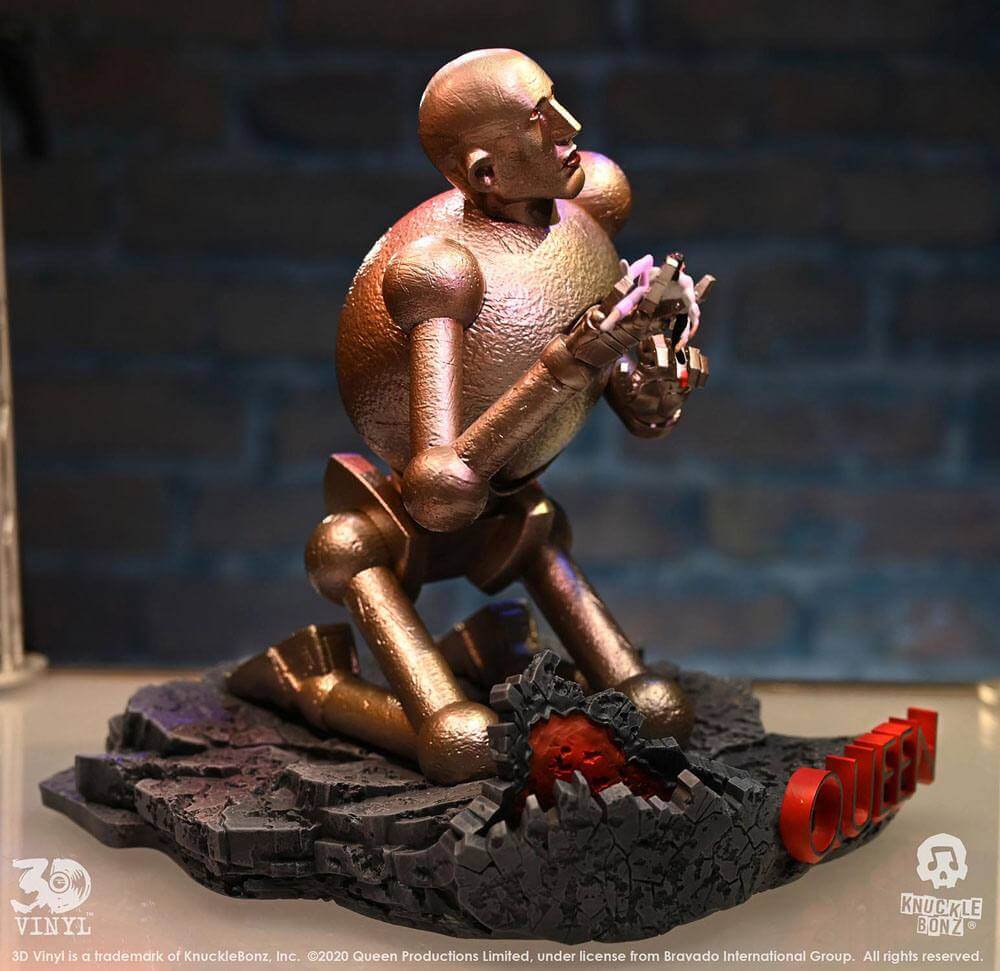 Queen 3D Vinyl Statue Queen Robot (News of the World) 20 x 21 x 24 cm - Scale Statue - Knucklebonz - Hobby Figures UK