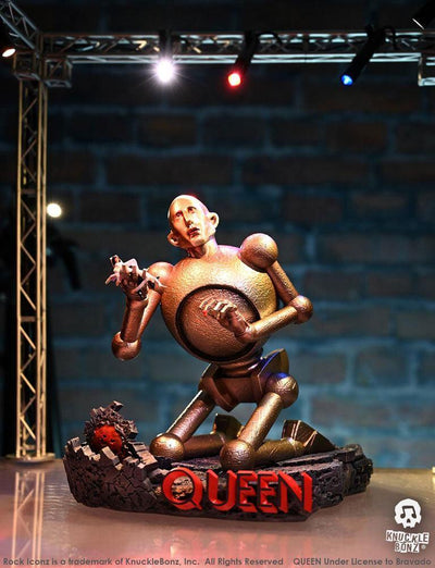 Queen 3D Vinyl Statue Queen Robot (News of the World) 20 x 21 x 24 cm - Scale Statue - Knucklebonz - Hobby Figures UK