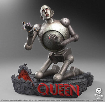 Queen 3D Vinyl Statue Queen Robot (News of the World) 20 x 21 x 24 cm - Scale Statue - Knucklebonz - Hobby Figures UK