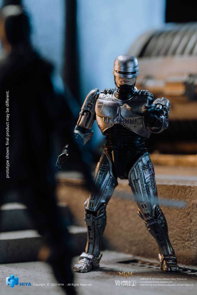 Robocop 3 Action Figures 1/18 Robocop VS Otomo 10cm - Action Figures - Hiya Toys - Hobby Figures UK