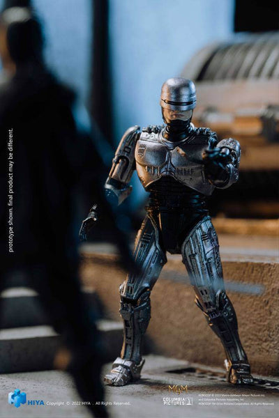 Robocop 3 Action Figures 1/18 Robocop VS Otomo 10cm - Action Figures - Hiya Toys - Hobby Figures UK