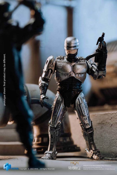Robocop 3 Action Figures 1/18 Robocop VS Otomo 10cm - Action Figures - Hiya Toys - Hobby Figures UK