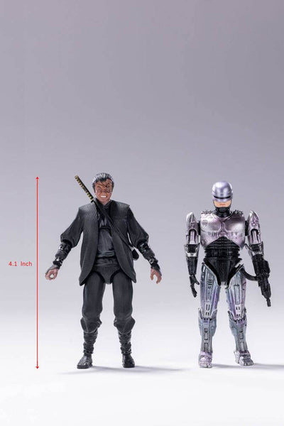 Robocop 3 Action Figures 1/18 Robocop VS Otomo 10cm - Action Figures - Hiya Toys - Hobby Figures UK