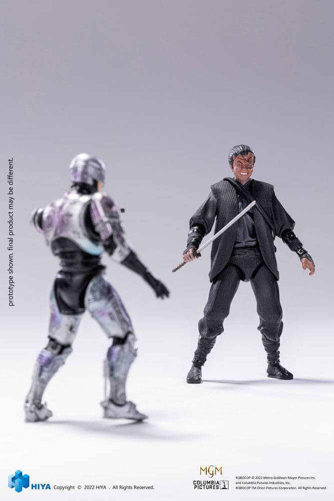 Robocop 3 Action Figures 1/18 Robocop VS Otomo 10cm - Action Figures - Hiya Toys - Hobby Figures UK