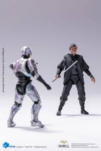 Robocop 3 Action Figures 1/18 Robocop VS Otomo 10cm - Action Figures - Hiya Toys - Hobby Figures UK