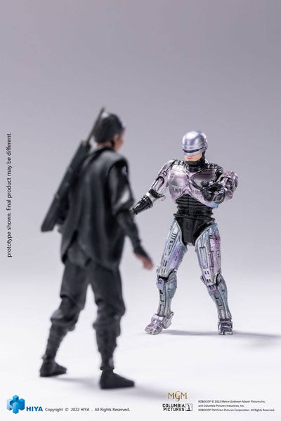 Robocop 3 Action Figures 1/18 Robocop VS Otomo 10cm - Action Figures - Hiya Toys - Hobby Figures UK