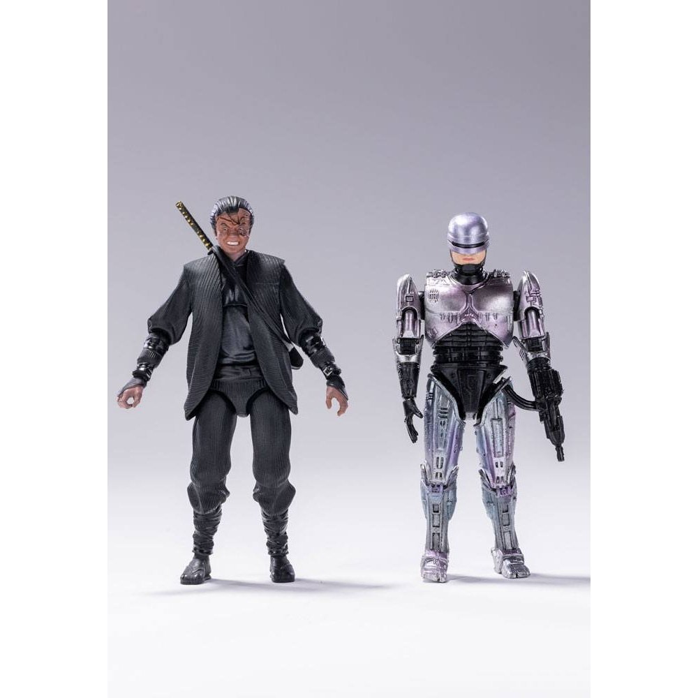 Robocop 3 Action Figures 1/18 Robocop VS Otomo 10cm - Action Figures - Hiya Toys - Hobby Figures UK
