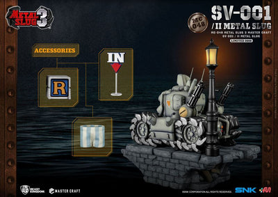 Metal Slug 3 Master Craft Statue SV-001/II Metal Slug 35cm - Scale Statue - Beast Kingdom Toys - Hobby Figures UK
