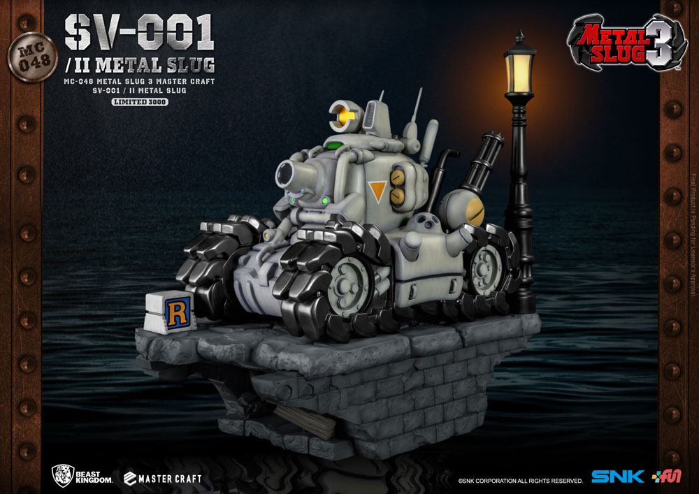 Metal Slug 3 Master Craft Statue SV-001/II Metal Slug 35cm - Scale Statue - Beast Kingdom Toys - Hobby Figures UK