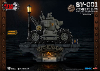 Metal Slug 3 Master Craft Statue SV-001/II Metal Slug 35cm - Scale Statue - Beast Kingdom Toys - Hobby Figures UK