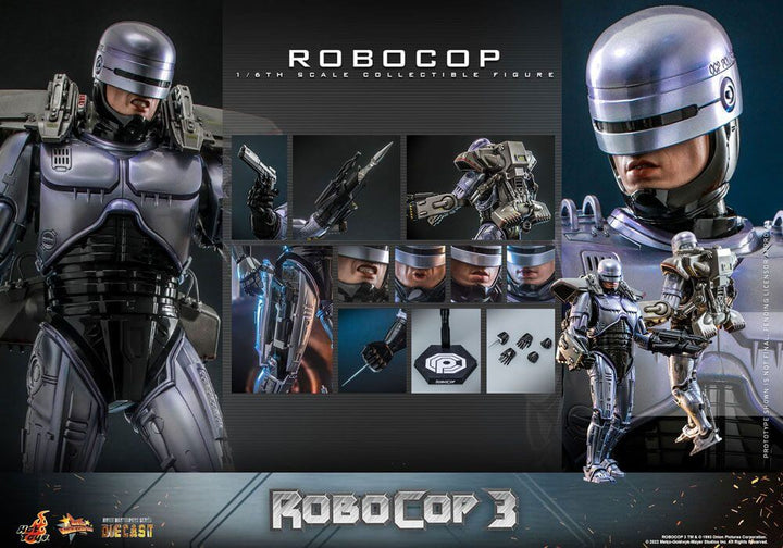 ムービー・マスターピース - 1/6 Scale Fully Poseable Model: Robocop 3 - Roboco RoboCop 3 Movie Masterpiece Action Figure 1/6 RoboCop 30cm