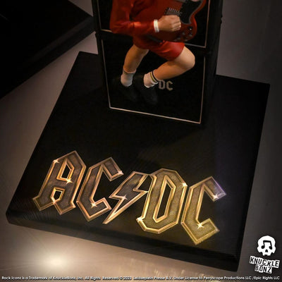 AC/DC Rock Iconz Statue Angus Young III 25cm - Scale Statue - Knucklebonz - Hobby Figures UK