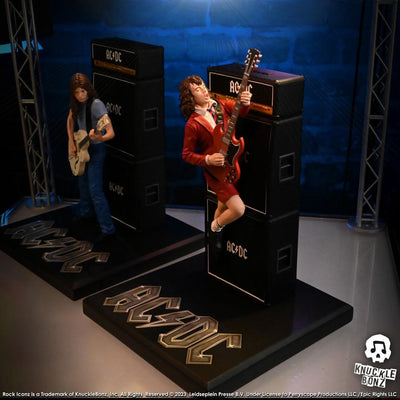 AC/DC Rock Iconz Statue Angus Young III 25cm - Scale Statue - Knucklebonz - Hobby Figures UK