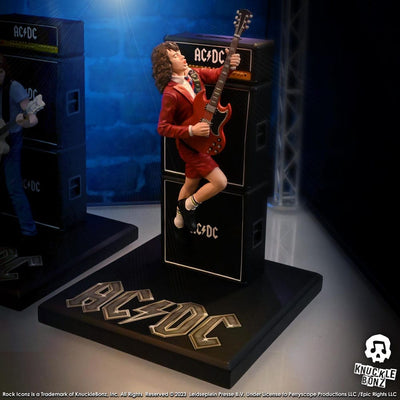 AC/DC Rock Iconz Statue Angus Young III 25cm - Scale Statue - Knucklebonz - Hobby Figures UK