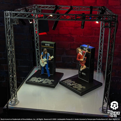AC/DC Rock Iconz Statue Angus Young III 25cm - Scale Statue - Knucklebonz - Hobby Figures UK