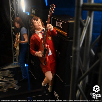 AC/DC Rock Iconz Statue Angus Young III 25cm - Scale Statue - Knucklebonz - Hobby Figures UK