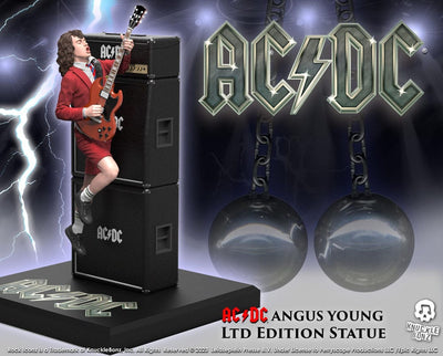 AC/DC Rock Iconz Statue Angus Young III 25cm - Scale Statue - Knucklebonz - Hobby Figures UK